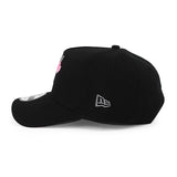 ニューエラ キャップ 9FORTY トロント ブルージェイズ MLB 2025 AMERICAN LEAGUE CHAMPIONS PINK BOTTOM A-FRAME SNAPBACK CAP BLACK