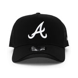ニューエラ メッシュキャップ 9FORTY アトランタ ブレーブス MLB A-FRAME TRUCKER MESH CAP BLACK