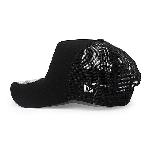 ニューエラ メッシュキャップ 9FORTY アトランタ ブレーブス MLB A-FRAME TRUCKER MESH CAP BLACK