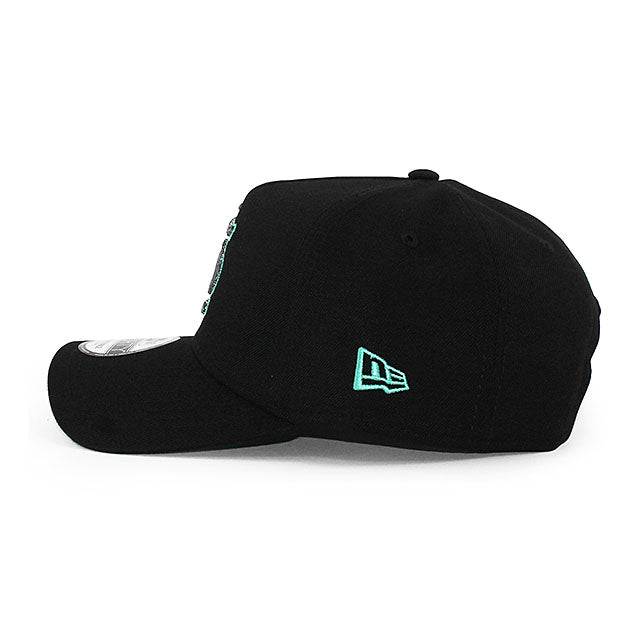 ニューエラ キャップ 9FORTY セントルイス カージナルス MLB BUSCH STADIUM FINALS SEASON TIFFANY BOTTOM A-FRAME SNAPBACK CAP BLACK