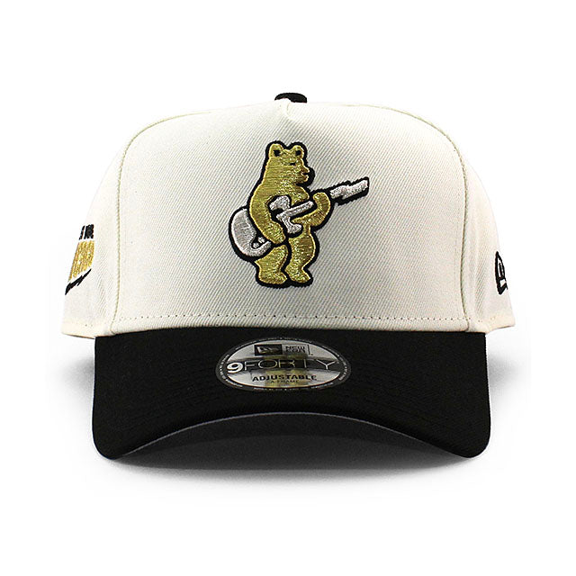 ニューエラ キャップ 9FORTY シカゴ カブス MLB SWEET HOME CHICAGO GREY BOTTOM A-FRAME SNAPBACK CAP CREAM