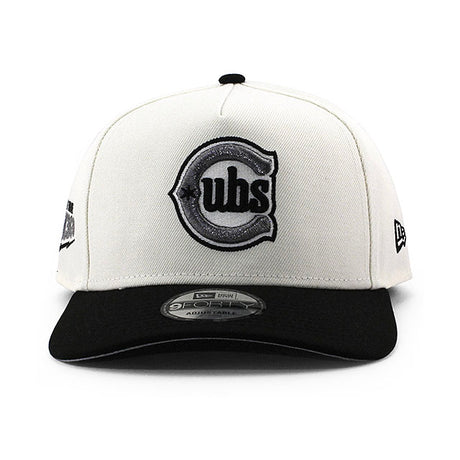 ニューエラ キャップ 9FORTY シカゴ カブス MLB SWEET HOME CHICAGO GREY BOTTOM A-FRAME SNAPBACK CAP CREAM