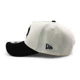ニューエラ キャップ 9FORTY シカゴ カブス MLB BE ALERT FOR FOUL BALLS GREY BOTTOM A-FRAME SNAPBACK CAP CREAM