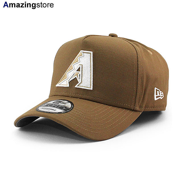 ニューエラ キャップ 9FORTY アリゾナ ダイヤモンドバックス MLB A-FRAME SNAPBACK CAP KHAKI