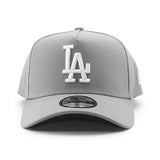 ニューエラ キャップ 9FORTY ロサンゼルス ドジャース MLB A-FRAME SNAPBACK CAP GRAY