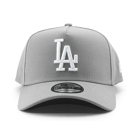 ニューエラ キャップ 9FORTY ロサンゼルス ドジャース MLB A-FRAME SNAPBACK CAP GRAY