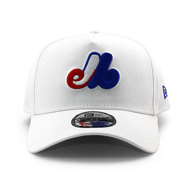 ニューエラ キャップ 9FORTY モントリオール エクスポズ MLB COOPERSTOWN A-FRAME SNAPBACK CAP WHITE