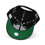 ニューエラ キャップ 9FORTY クリーブランド インディアンス MLB 10TH GREEN BOTTOM A-FRAME SNAPBACK CAP BLACK