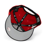 ニューエラ キャップ 9FORTY シアトル マリナーズ MLB JACKIE ROBINSON 50TH GREY BOTTOM A-FRAME SNAPBACK CAP RED