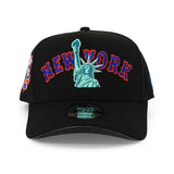 ニューエラ キャップ 9FORTY ニューヨーク メッツ MLB SUBWAY SERIES GREY BOTTOM A-FRAME SNAPBACK CAP BLACK