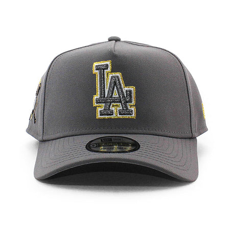 大谷翔平モデル ニューエラ キャップ 9FORTY ロサンゼルス ドジャース MLB OHTANI SHOHEI 50-50 GREY BOTTOM A-FRAME SNAPBACK CAP GRAY