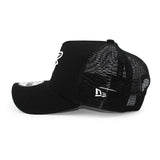 ニューエラ メッシュキャップ 9FORTY ボルチモア オリオールズ MLB A-FRAME TRUCKER MESH CAP BLACK