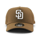 ニューエラ キャップ 9FORTY サンディエゴ パドレス MLB A-FRAME SNAPBACK CAP KHAKI