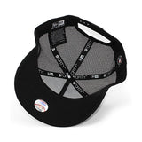 ニューエラ メッシュキャップ 9FORTY ピッツバーグ パイレーツ MLB A-FRAME TRUCKER MESH CAP BLACK