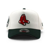 ニューエラ キャップ 9FORTY ボストン レッドソックス MLB FENWAY PARK GREY BOTTOM A-FRAME SNAPBACK CAP CREAM