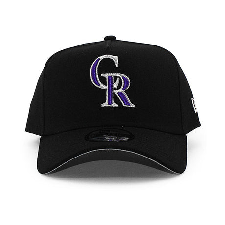 ニューエラ キャップ 9FORTY コロラド ロッキーズ MLB A-FRAME SNAPBACK CAP BLACK