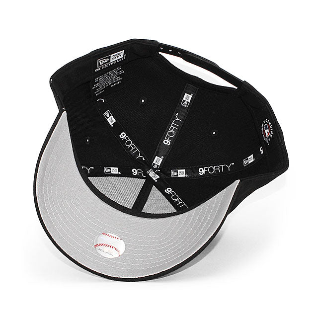 ニューエラ キャップ 9FORTY コロラド ロッキーズ MLB A-FRAME SNAPBACK CAP BLACK