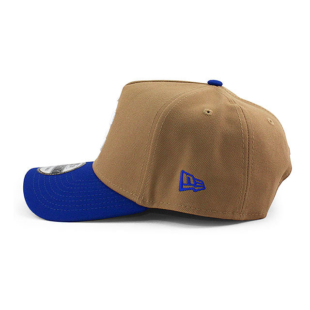 ニューエラ キャップ 9FORTY カンザスシティ ロイヤルズ MLB A-FRAME SNAPBACK CAP KHAKI