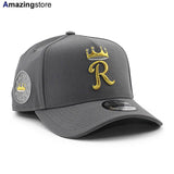 ニューエラ キャップ 9FORTY カンザスシティ ロイヤルズ MLB RAISED ROYAL A-FRAME SNAPBACK CAP GRAY