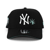 ニューエラ キャップ 9FORTY ニューヨーク ヤンキース MLB SUBWAY SERIES TIFFANY BOTTOM A-FRAME SNAPBACK CAP BLACK