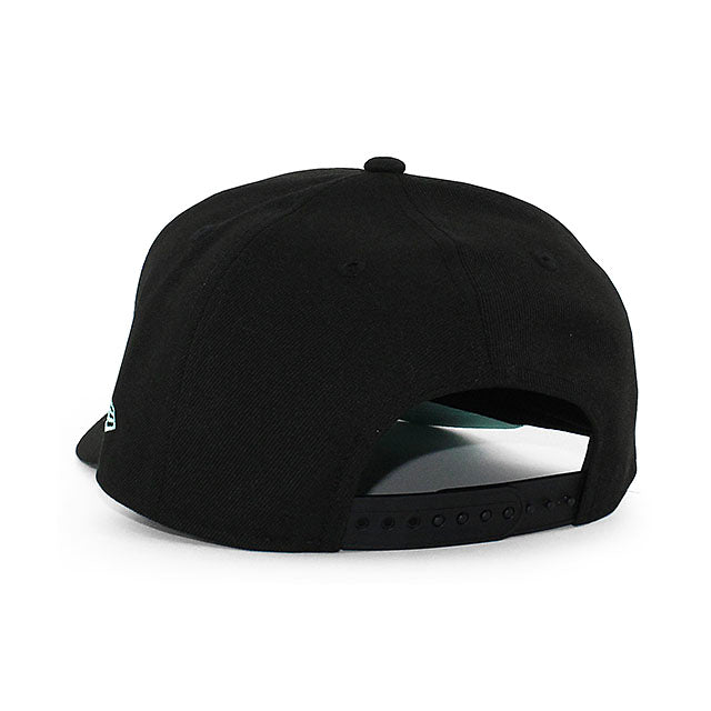 ニューエラ キャップ 9FORTY ニューヨーク ヤンキース MLB SUBWAY SERIES TIFFANY BOTTOM A-FRAME SNAPBACK CAP BLACK