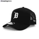 ニューエラ メッシュキャップ 9FORTY デトロイト タイガース MLB A-FRAME TRUCKER MESH CAP BLACK