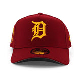 ニューエラ キャップ 9FORTY デトロイト タイガース MLB TIGER STADIUM GREY BOTTOM A-FRAME SNAPBACK CAP CARDINAL