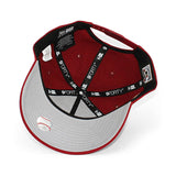 ニューエラ キャップ 9FORTY デトロイト タイガース MLB TIGER STADIUM GREY BOTTOM A-FRAME SNAPBACK CAP CARDINAL