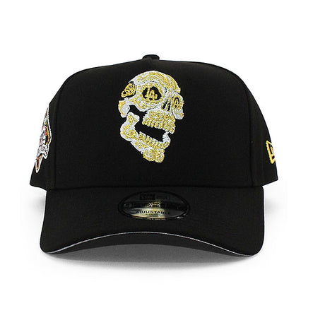 ニューエラ キャップ 9FORTY ロサンゼルス ドジャース MLB VIVA LA GRAN FIESTA GREY BOTTOM A-FRAME SNAPBACK CAP BLACK