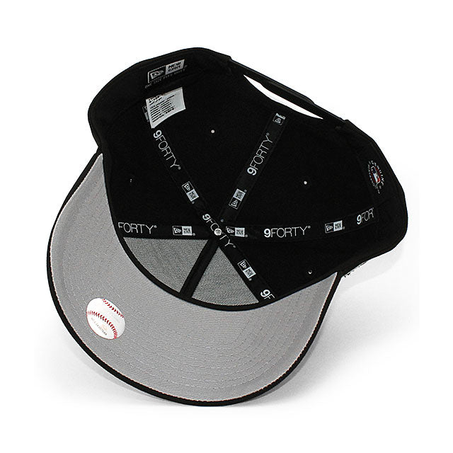 ニューエラ キャップ 9FORTY ロサンゼルス ドジャース MLB VIVA LA GRAN FIESTA GREY BOTTOM A-FRAME SNAPBACK CAP BLACK