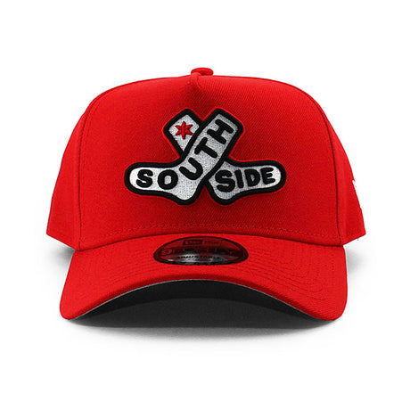 シティコネクト ニューエラ キャップ 9FORTY シカゴ ホワイトソックス MLB CITY CONNECT ALT A-FRAME SNAPBACK CAP RED