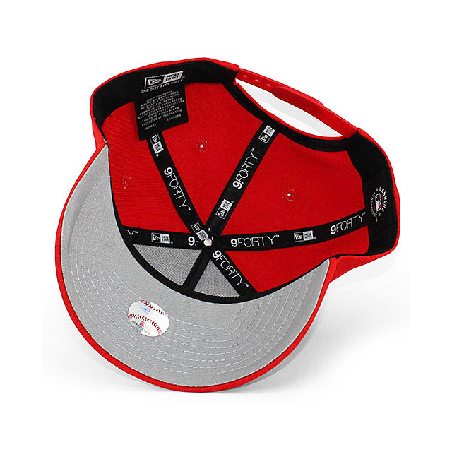 シティコネクト ニューエラ キャップ 9FORTY シカゴ ホワイトソックス MLB CITY CONNECT ALT A-FRAME SNAPBACK CAP RED
