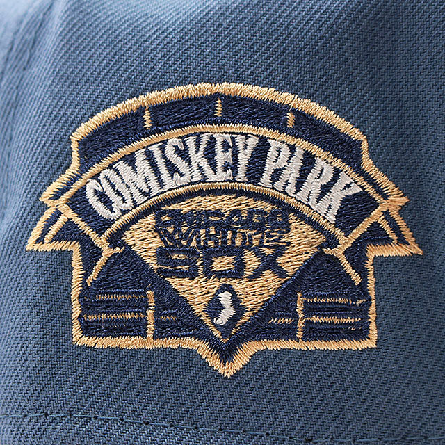 ニューエラ キャップ 9FORTY シカゴ ホワイトソックス MLB COMISKEY PARK PEACH BOTTOM A-FRAME SNAPBACK CAP F BLUE