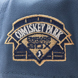 ニューエラ キャップ 9FORTY シカゴ ホワイトソックス MLB COMISKEY PARK PEACH BOTTOM A-FRAME SNAPBACK CAP F BLUE