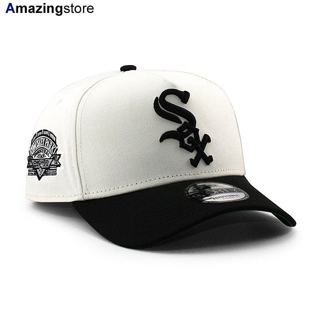ニューエラ キャップ 9FORTY シカゴ ホワイトソックス MLB 1991 INAUGURAL YEAR GREEN BOTTOM A-FRAME SNAPBACK CAP CREAM