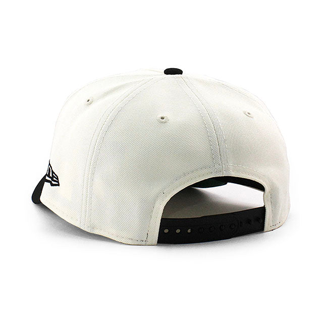 ニューエラ キャップ 9FORTY シカゴ ホワイトソックス MLB 1991 INAUGURAL YEAR GREEN BOTTOM A-FRAME SNAPBACK CAP CREAM