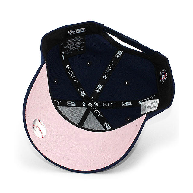 ニューエラ キャップ 9FORTY シカゴ ホワイトソックス MLB SAKURA PINK BOTTOM A-FRAME SNAPBACK CAP NAVY
