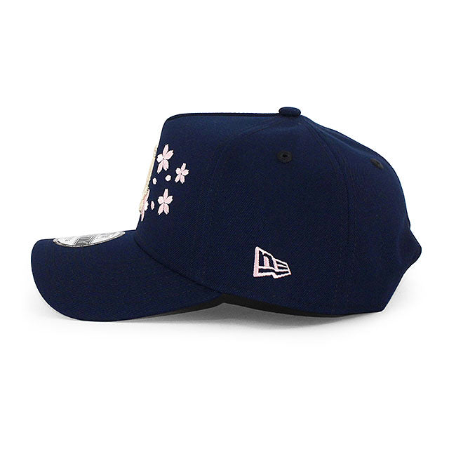 ニューエラ キャップ 9FORTY シカゴ ホワイトソックス MLB SAKURA PINK BOTTOM A-FRAME SNAPBACK CAP NAVY