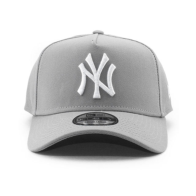 ニューエラ キャップ 9FORTY ニューヨーク ヤンキース MLB A-FRAME SNAPBACK CAP GRAY