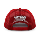 ニューエラ メッシュキャップ 9FORTY ナスカー ケン シュレイダー BUDWEISER A-FRAME TRUCKER MESH CAP RED