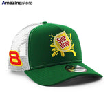 ニューエラ メッシュキャップ 9FORTY ナスカー デイル アーンハート ジュニア SUN DROP A-FRAME TRUCKER MESH CAP GREEN