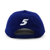ニューエラ キャップ 9FORTY ナスカー カイル ラーソン VALVOLINE A-FRAME SNAPBACK CAP BLUE