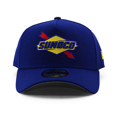 ニューエラ キャップ 9FORTY ナスカー SUNOCO A-FRAME SNAPBACK CAP BLUE