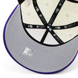 ニューエラ キャップ 9FORTY ロサンゼルス レイカーズ 2000 NBA FINALS GREY BOTTOM A-FRAME SNAPBACK CAP CREAM