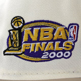 ニューエラ キャップ 9FORTY ロサンゼルス レイカーズ 2000 NBA FINALS GREY BOTTOM A-FRAME SNAPBACK CAP CREAM