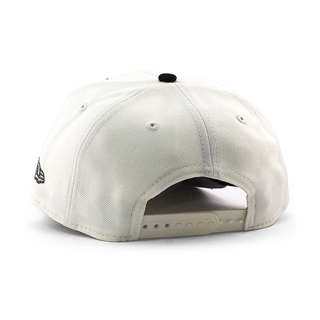 ニューエラ キャップ 9FORTY シカゴ ブルズ NBA 1966 INAUGURAL SEASON GREY BOTTOM A-FRAME SNAPBACK CAP CREAM