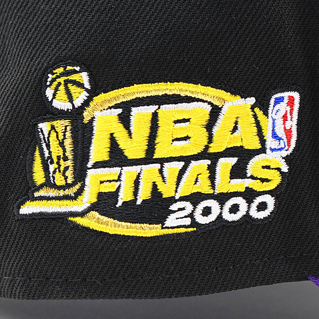 ニューエラ キャップ 9FORTY ロサンゼルス レイカーズ 2000 NBA FINALS GREY BOTTOM A-FRAME SNAPBACK CAP BLACK