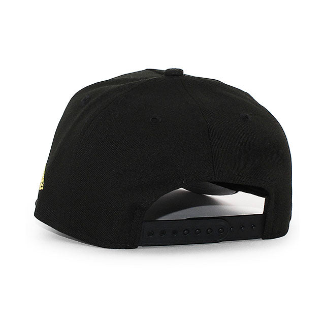ニューエラ キャップ 9FORTY シカゴ ブルズ NBA 3TIMES WORLD CHAMPS GREY BOTTOM A-FRAME SNAPBACK CAP BLACK