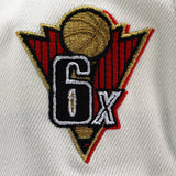 ニューエラ キャップ 9FORTY シカゴ ブルズ NBA 6X CHAMPIONS GREY BOTTOM A-FRAME SNAPBACK CAP CREAM