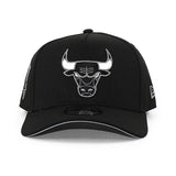 ニューエラ キャップ 9FORTY シカゴ ブルズ NBA 6X CHAMPIONS GREY BOTTOM A-FRAME SNAPBACK CAP BLACK